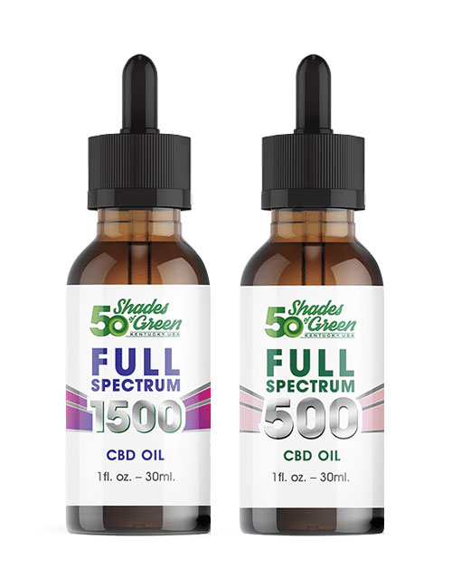 50 Shades of Green Full Spectrum CBD Oils - CBD Health of Indiana