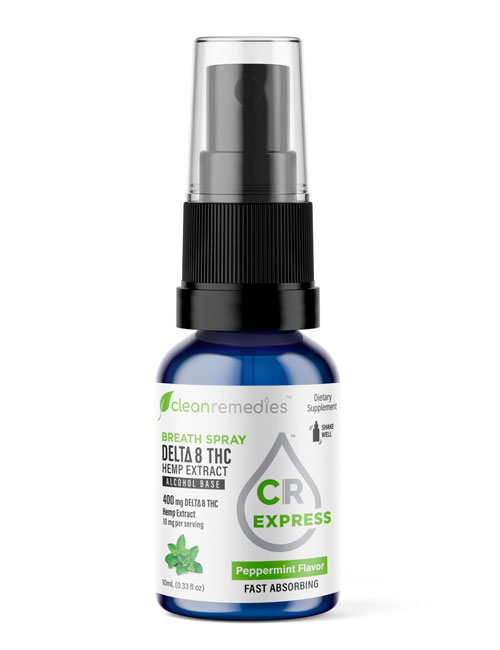 Clean Remedies Delta 8 THC Breath Spray - CBD Health of Indiana